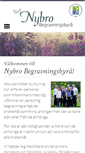 Mobile Screenshot of nybrobegravningsbyra.com